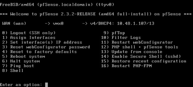 VMWare ESXi: Instalar pfSense