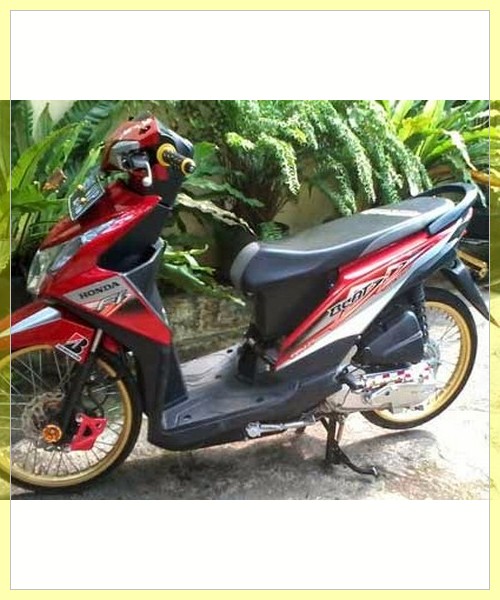 37 Cara modifikasi beat sederhana simple matic honda fi 