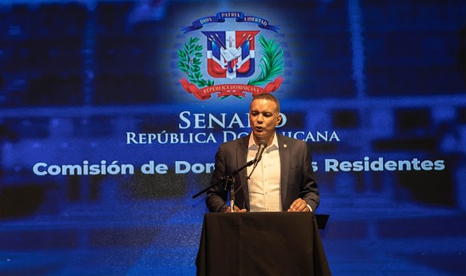 Senador Carlos Gómez explica inquietudes de dominicanos expuestas en Foro Internacional 2021 reciben respuestas del Gobierno 