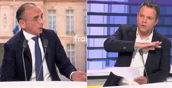 [VIDÉO] Tensions entre Éric Zemmour et Marc Fauvelle : « Non, vous ne terminez pas ! »