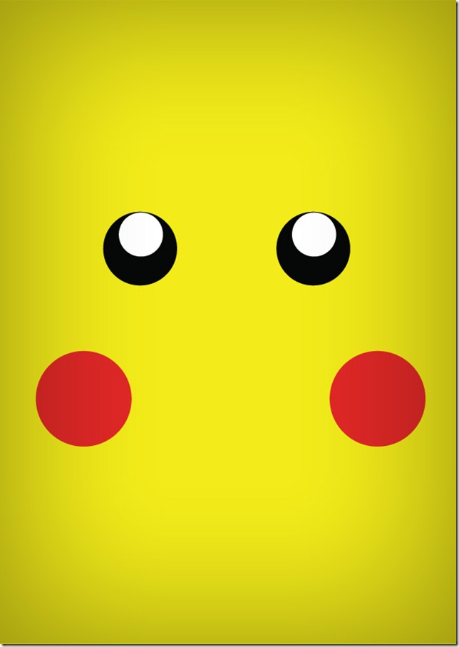 videogameminimalismPikachu