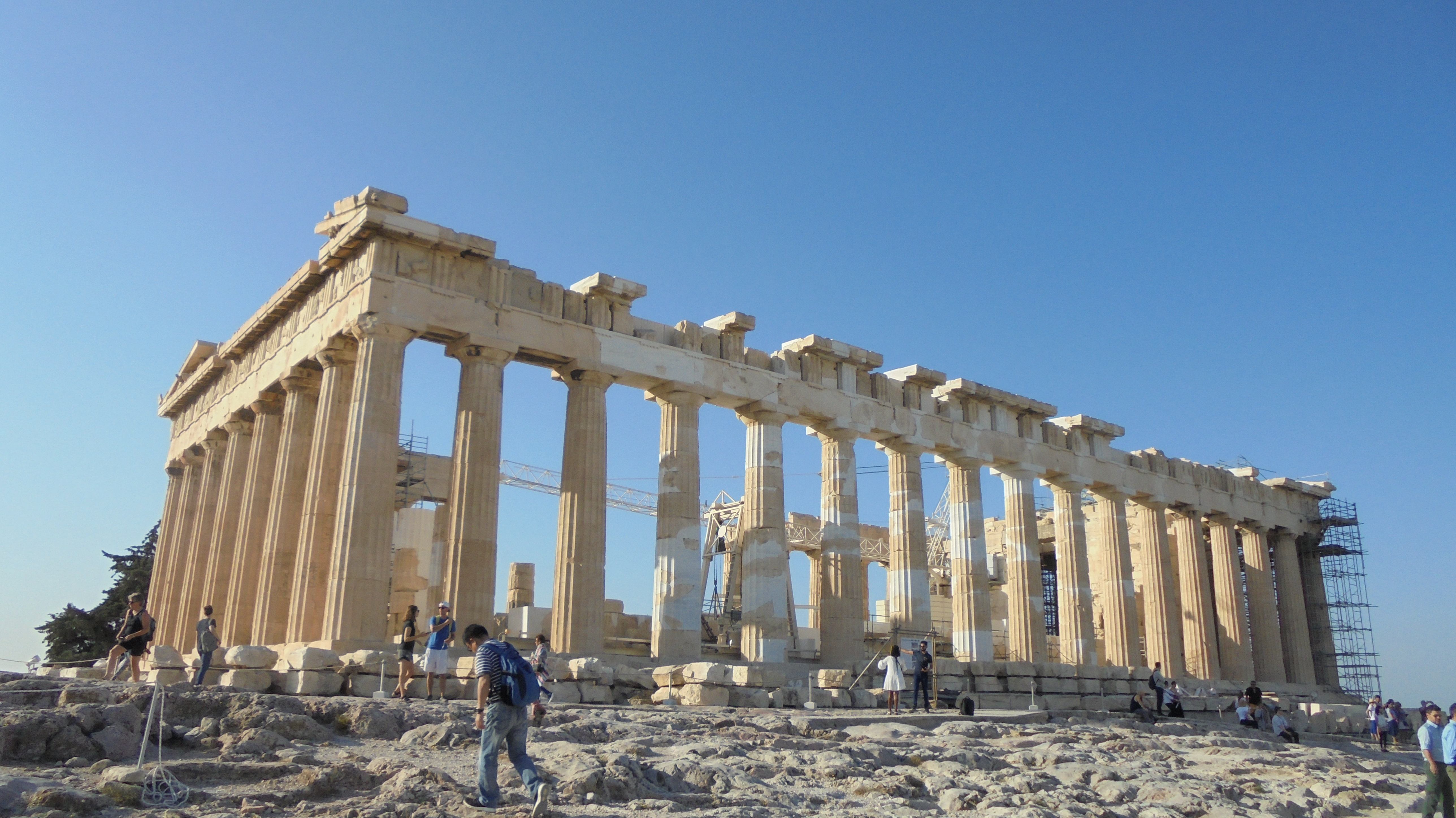 Partenón en la Acrópolis de Atenas (Grecia) (@mibaulviajero)