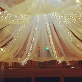 Iluminación con guías de luces para bodas