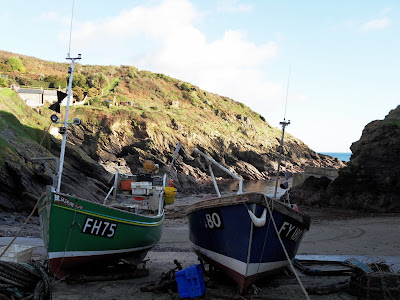 Portloe, Cornwall fishing boats