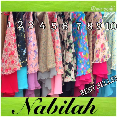 Jual Jilbab Murah: Syar'i Nabilah