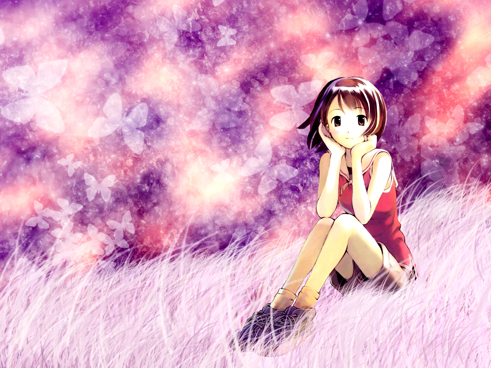 Cute Girl Anime Wallpaper Free Download