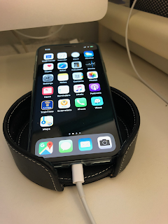 Coaster Holder Cradle with iPhone