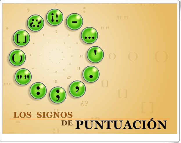 "Los signos de puntuación"