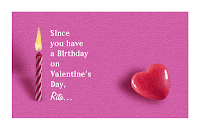Valentine's Day Birthday Wishes