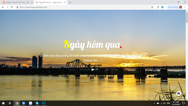 Share lại theme nguyenanhduy.com, hỗ trợ chỉnh sửa