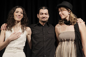 Gracia Iglesias, Victoria Siedlecki, Nelson Calderón, Instituto Cervantes, Homenaje a Borges