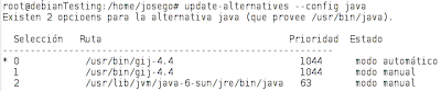 Imagen de elección de java en Debian 6