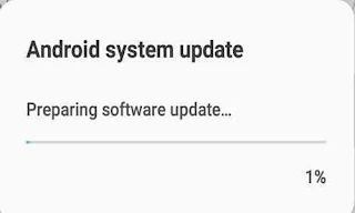 Cara Update software via ota di android