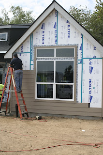 Exterior foam insulation