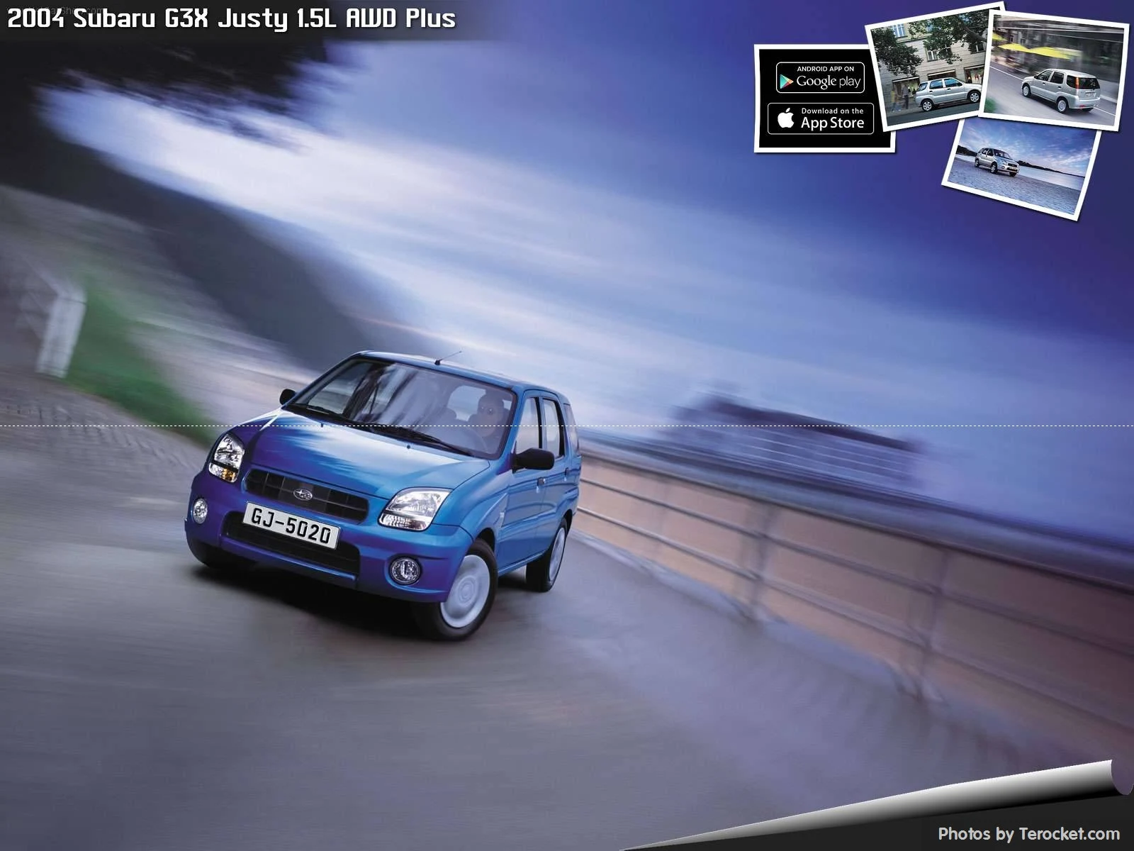 Hình ảnh xe ô tô Subaru G3X Justy 1.5L AWD Plus 2004 & nội ngoại thất