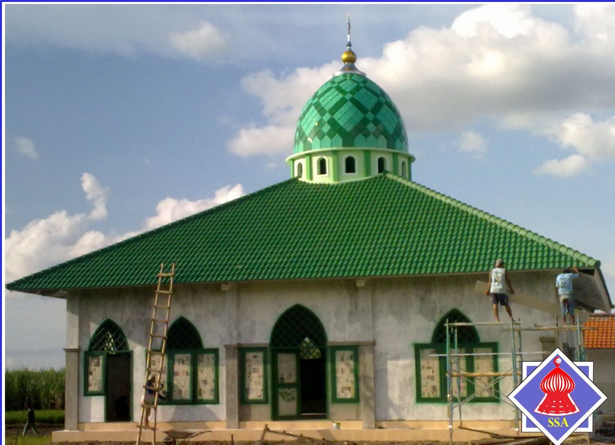  Masjid Ponpes Mojokerto Kubah Masjid 