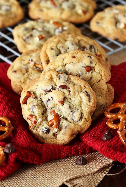 Pretzel Chocolate Chip Cookies Photo