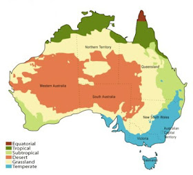Weather Map of Australia