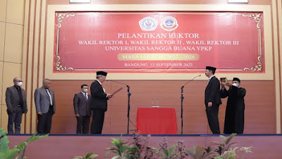  Rektor Baru USB-YPKP Periode 2022-2026 Dr. Didin Saepudin, SE., M.Si  