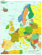 Continental Europe, additionally referred to as acreage Europe or artlessly . (map of continental europe)