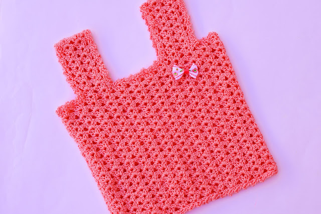 4 - Crochet Camiseta de tirantes a crochet sencilla y fresca por Majovel Crochet