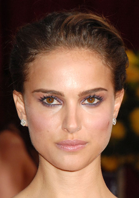 natalie portman red eyes. Natalie Portman! Some eyebrow shapes will be more straight, and that is fine 