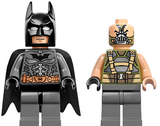 the dark knight rises lego batman bane minifigures