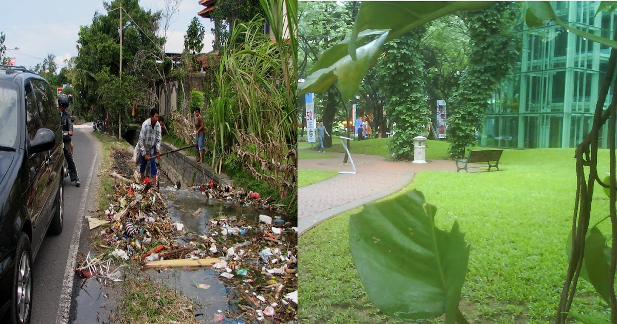 Gambar lingkungan bersih dan kotor | Semua Tentang Lingkungan