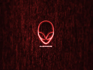 A great red alienware wallpaper