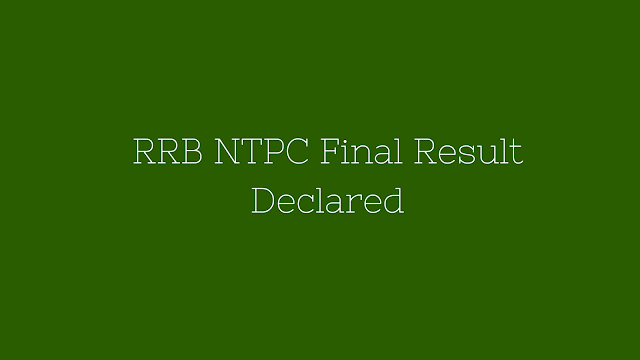 rrb final result