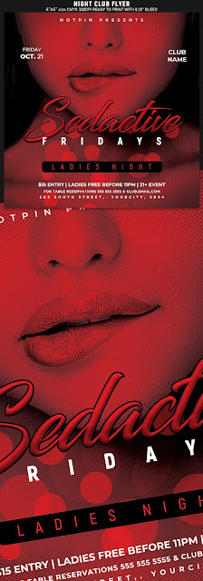  Ladies Night Flyer Template