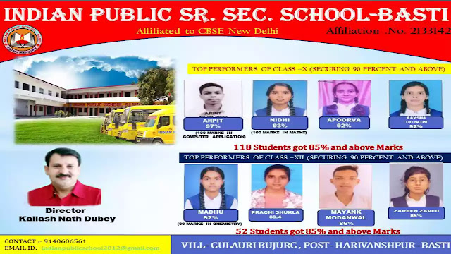 cbse-result-10th-12th-in-class-10th-four students-got-above-92-percent-marks-118-students-got-more-than-85-percent-marks-in-class-12th-one-student-has-92-percent-marks-52-has-more-than-85-percent-marks