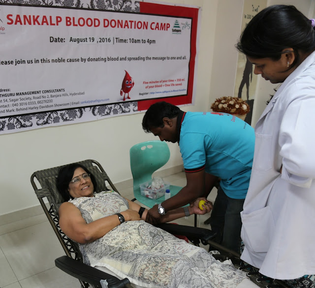 Sathguru Management Consultants hosts 11th annual Blood Donation Drive