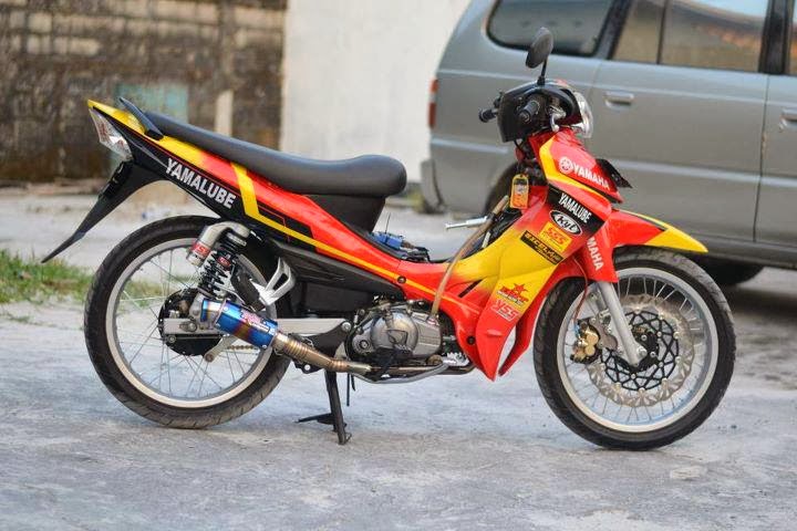  Gambar Modifikasi Jupiter Z  Terbaru Modifikasi  Motor