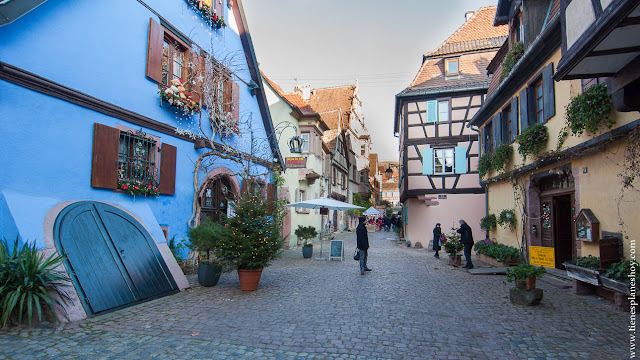 RIquewihr Alsacia Navidad calles