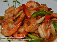 Prawns with Oyster Sauce