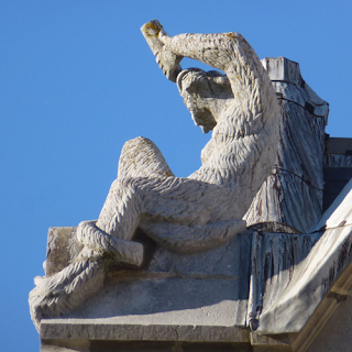 Le Singe Astronome du Château. Source : www.astrosurf.com