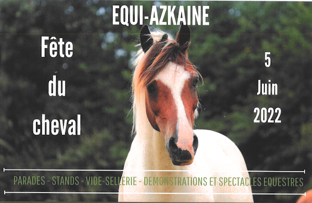Fête du cheval Equi Azkaine 2022 à Ascain