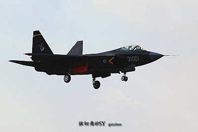 SAC J-31 china's second stealth fighter 