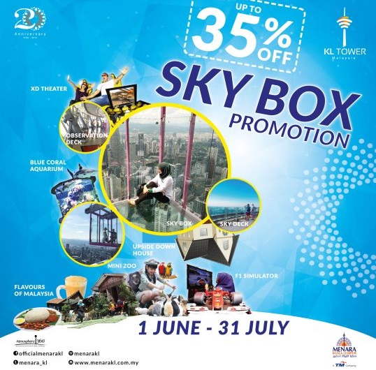 PENGALAMAN DI SKYBOX MENARA KUALA LUMPUR:PROMOTION HANYA 