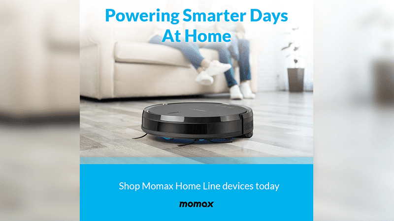 MOMAX Home Line devices now available via Digital Walker—includes Air Purifier, Vacuum Robot, and more