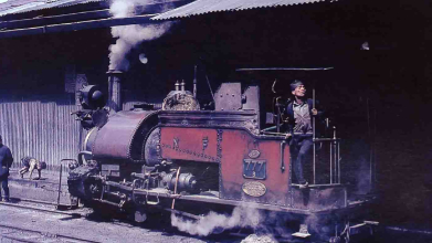 Darjeeling Himalayan Railway Old Image