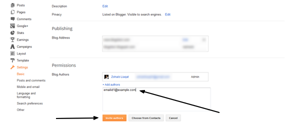 How To Add Multiple Authors To Blogger Blog