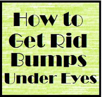 Bumps Under Eyes