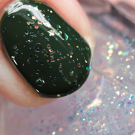 Night Owl Lacquer Potion Bubbles over Dead Inside