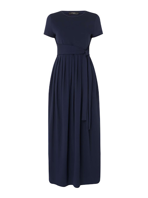 max mara weekend rivalta jersey maxi with pleated skirt