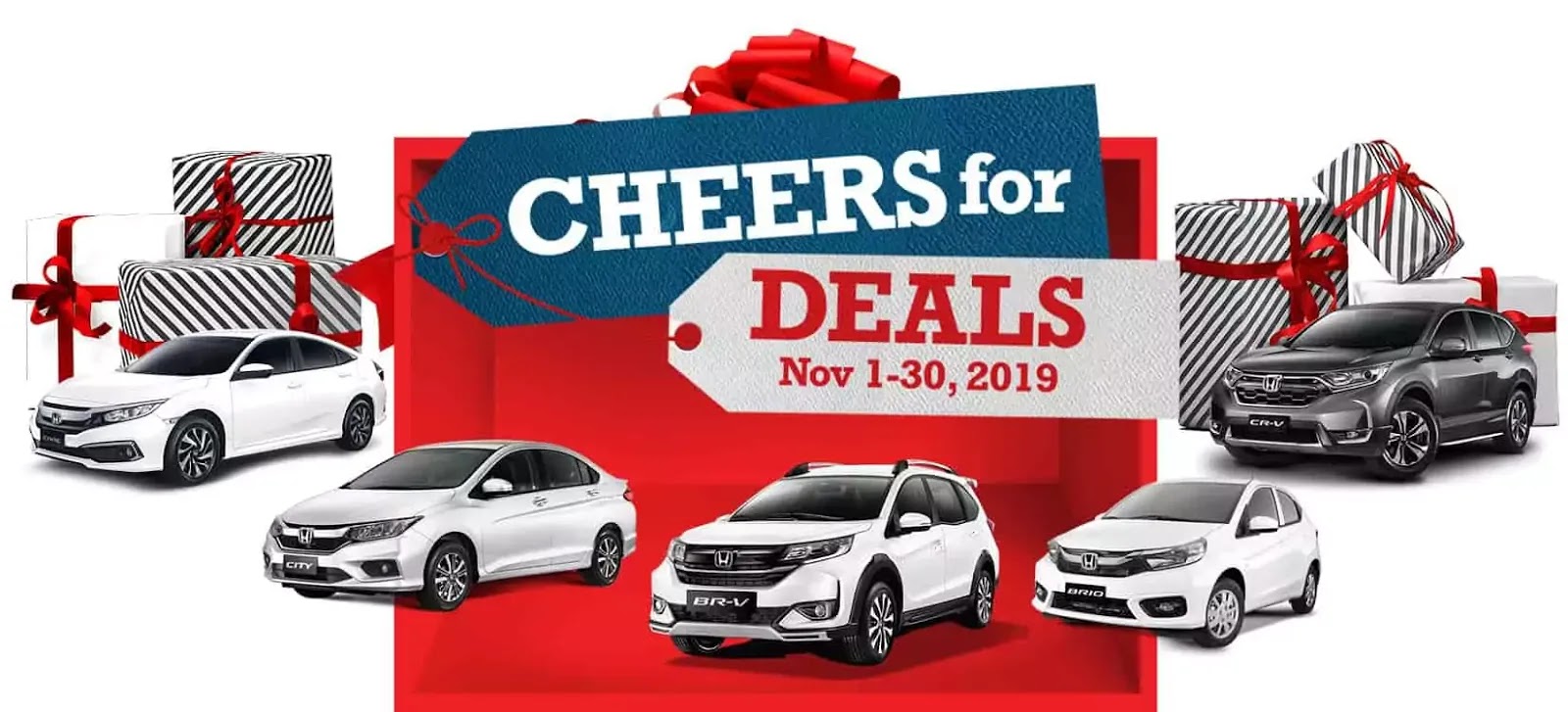 Honda Cheers for Deals Holiday Promo