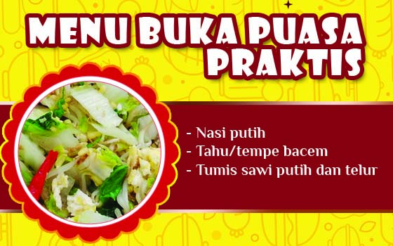 Menu buka puasa praktis