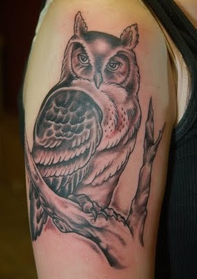 Tattoo Burung Hantu