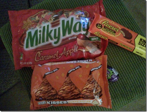 Halloween candy already on shelves!